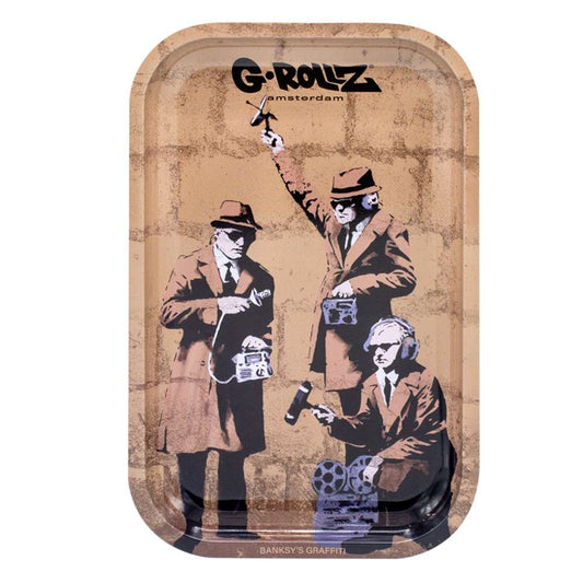 G•Rollz Banksy 'Spy Booth' Tray