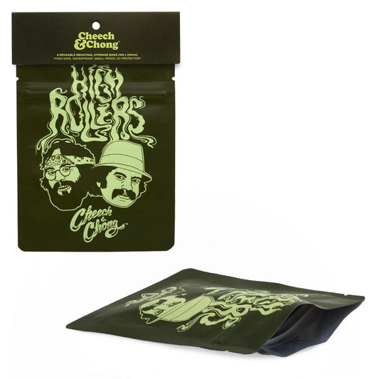 G•Rollz Cheech & Chong 'High Rollers' Smellproof Bag 10x12.5cm